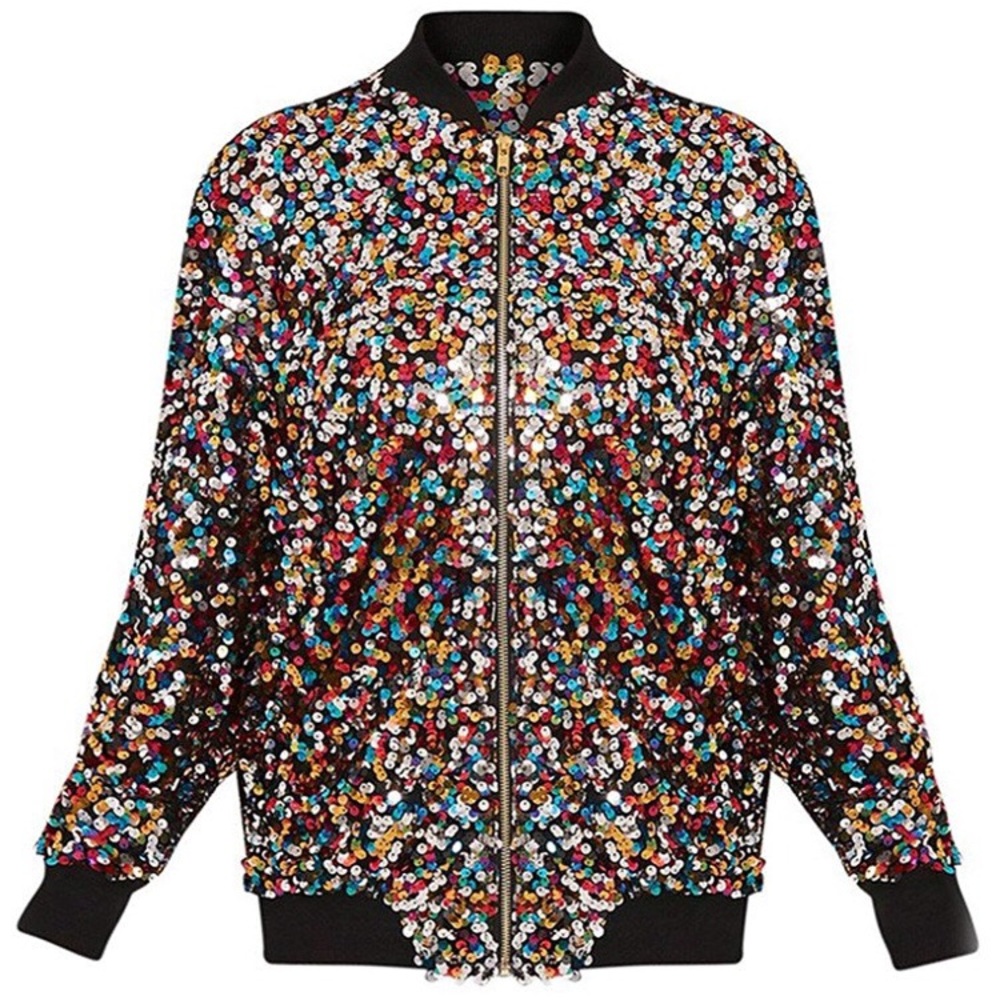 Sequin Jacket- Multicolor